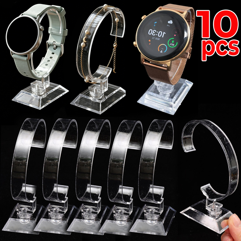 Jewels On Watches - Przezroczysty stojak na zegarki, akrylowy uchwyt