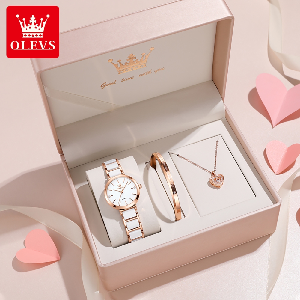 Jewelry And Watches - OLEVS Damski Zegarek 5877 Luksusowy Elegancki