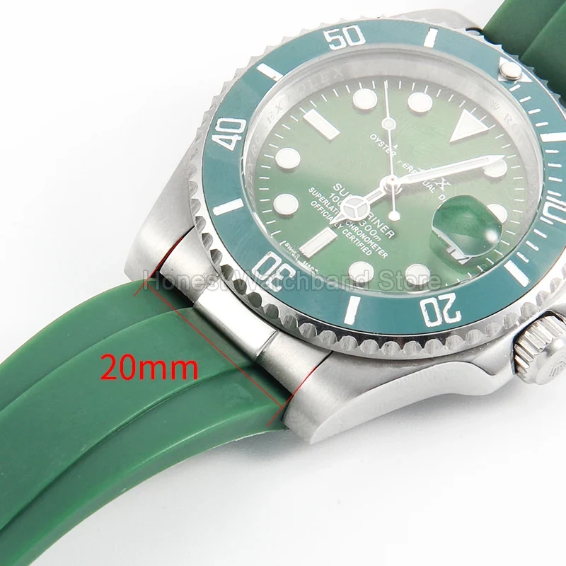 Zakrzywiona końcówka paska z w – Rolex Watch Datejust recenzja i cena