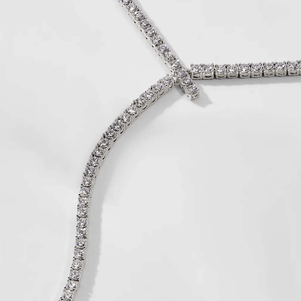 Stonenfans długi Lariat w kszt – Crystal Choker Necklace recenzja i cena