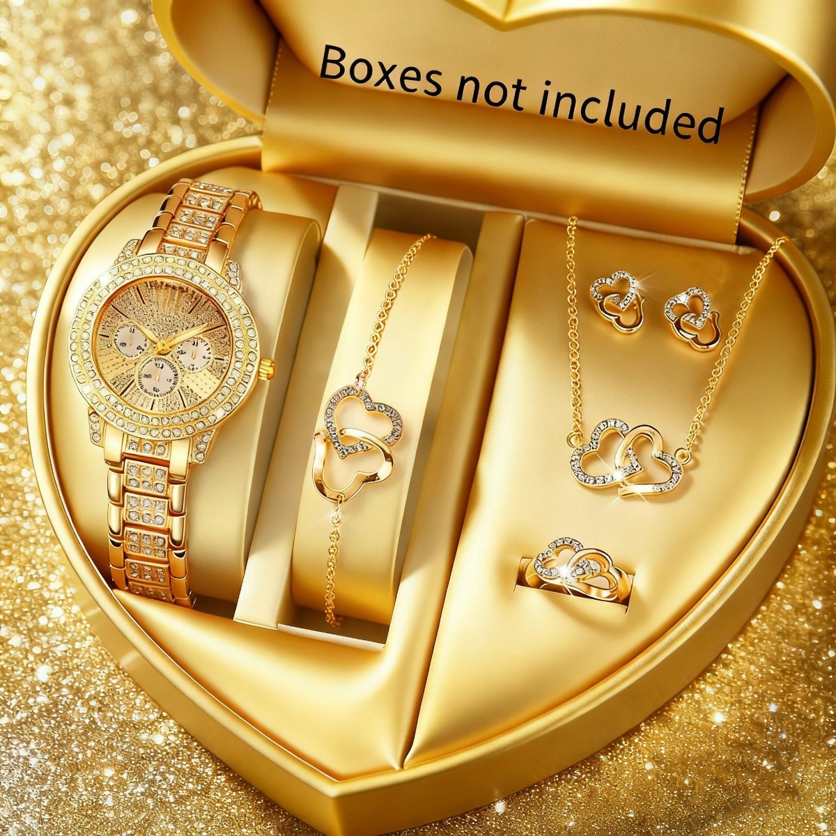 6 SZTUK Luksusowy Zestaw Biżut – Jewels On Watches recenzja i cena