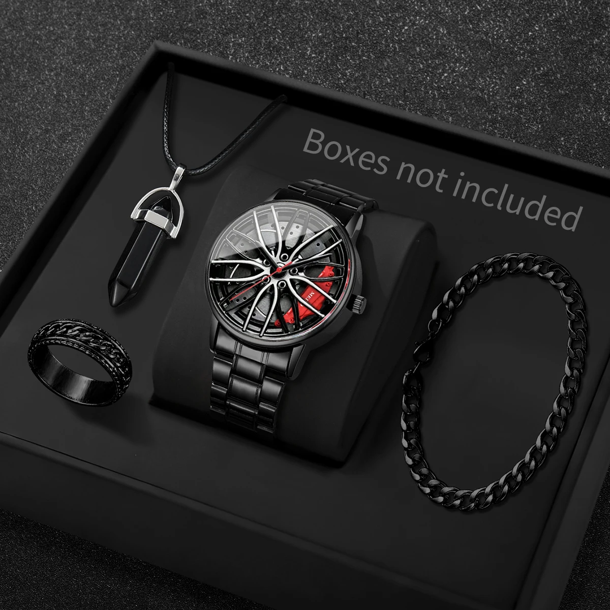 4 SZT./Zestaw Modne Zegarki Mę – Jewelry Clasp Watches recenzja i cena
