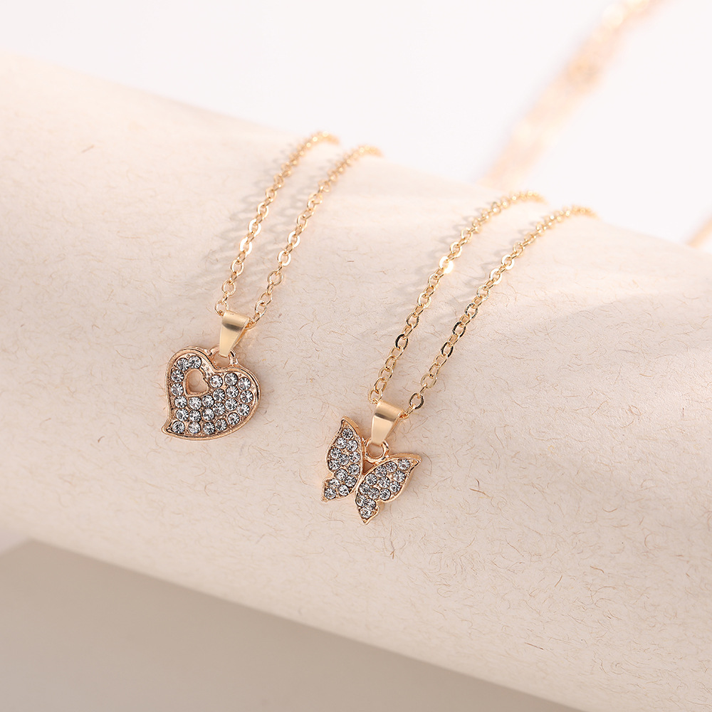4-częściowy elegancki zestaw b – Crystal Choker Necklace recenzja i cena