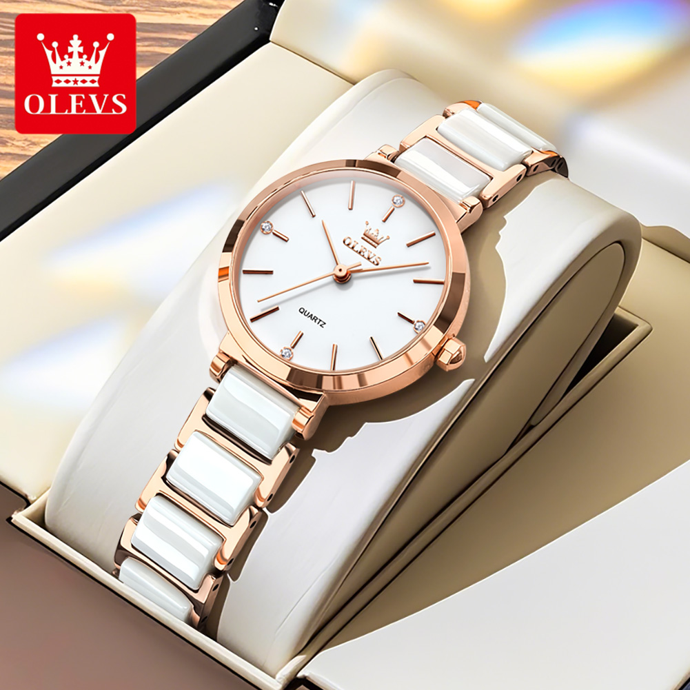 OLEVS Damski Zegarek 5877 Luks – Jewelry And Watches recenzja i cena