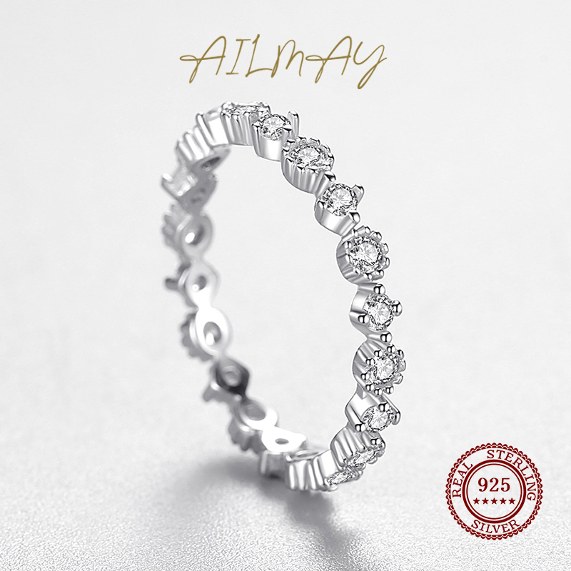 Ailmay prosty stackowalny pale – Minimalist Ring Stackable recenzja i cena