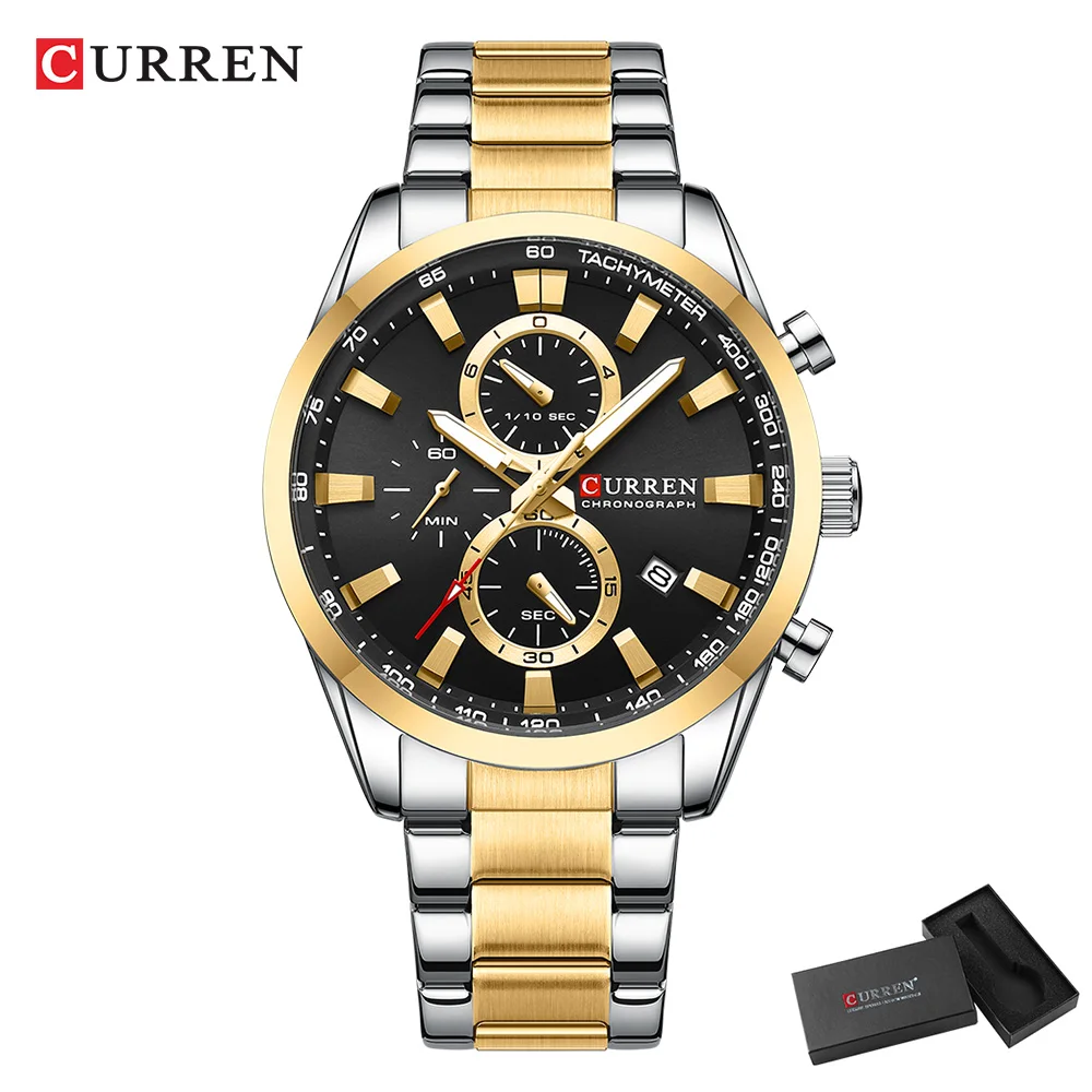 CURREN Casual Quartz Chrono Sp – Jewelry And Watches recenzja i cena