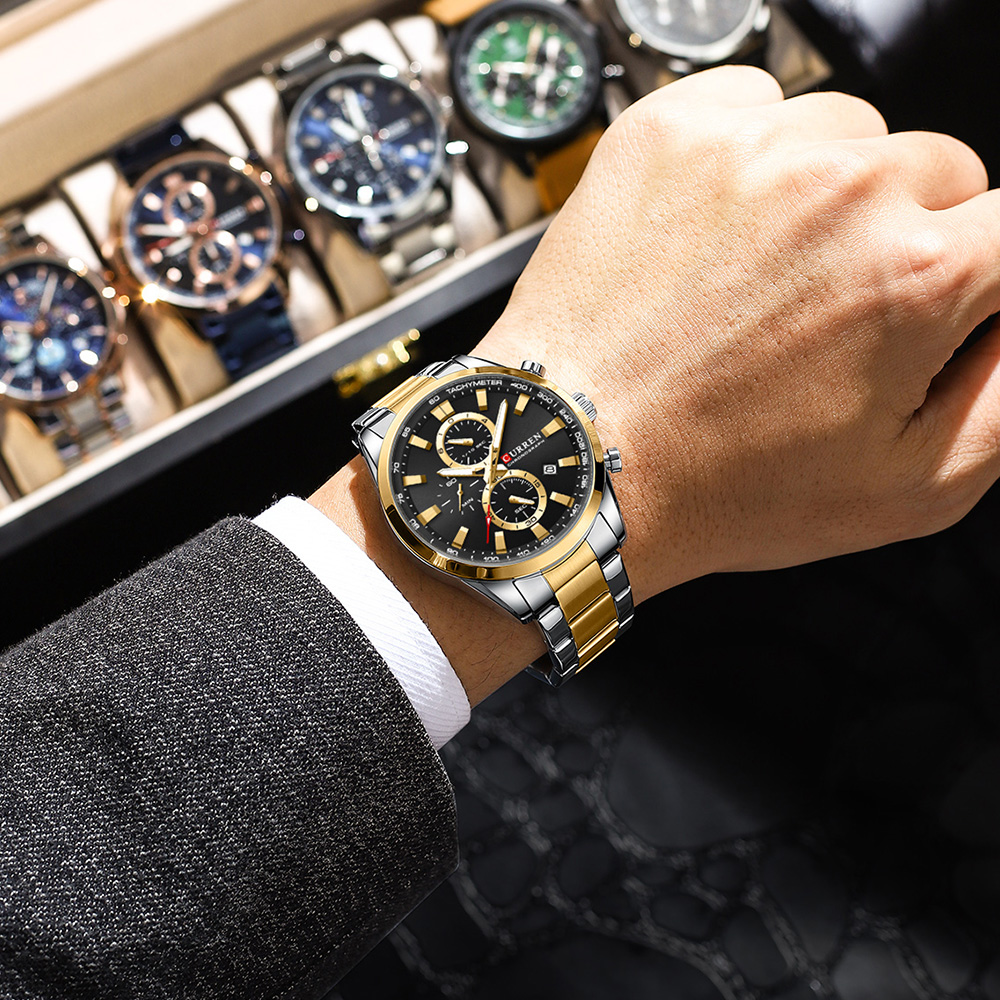 CURREN Casual Quartz Chrono Sp – Jewelry And Watches recenzja i cena