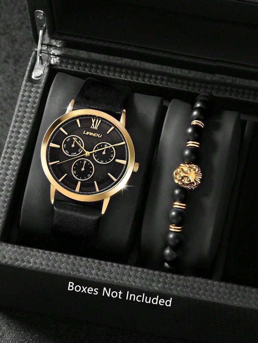 LIANDU LIANDU 1 Zestaw Męski M – Jewelry With Watches recenzja i cena