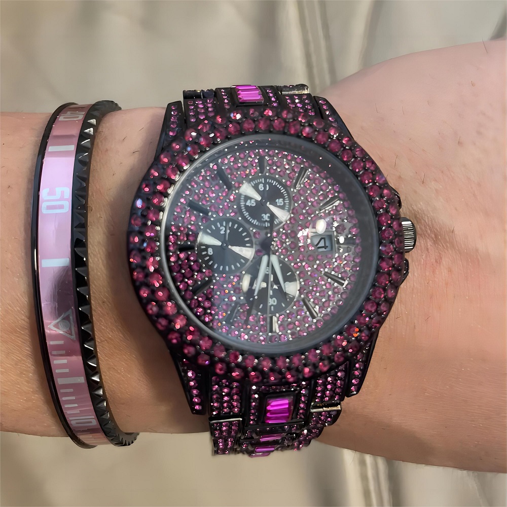 Gorący bubel czerwony lód zega – Jewelry Clasp Watches recenzja i cena