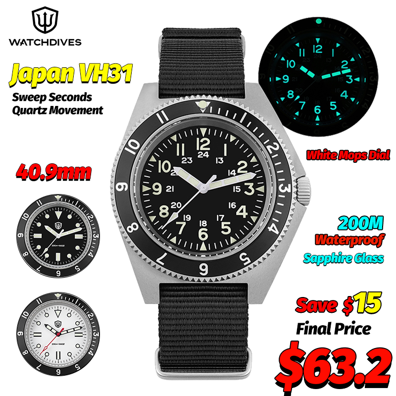 Zegarek kwarcowy Watchdives WD – Jewelry And Watches recenzja i cena
