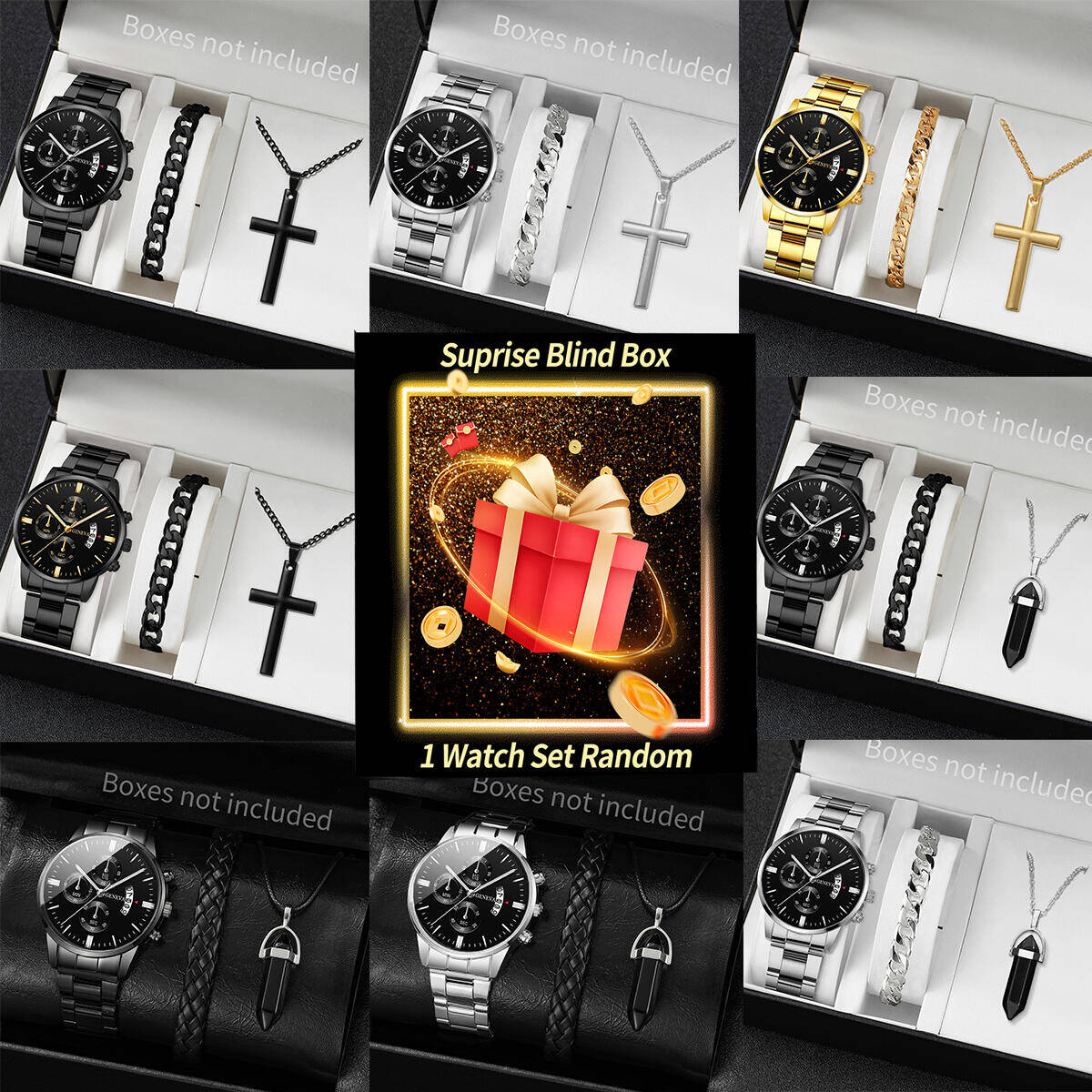 Zegarek niespodzianka w pudełk – Jewelry Clasp Watches recenzja i cena