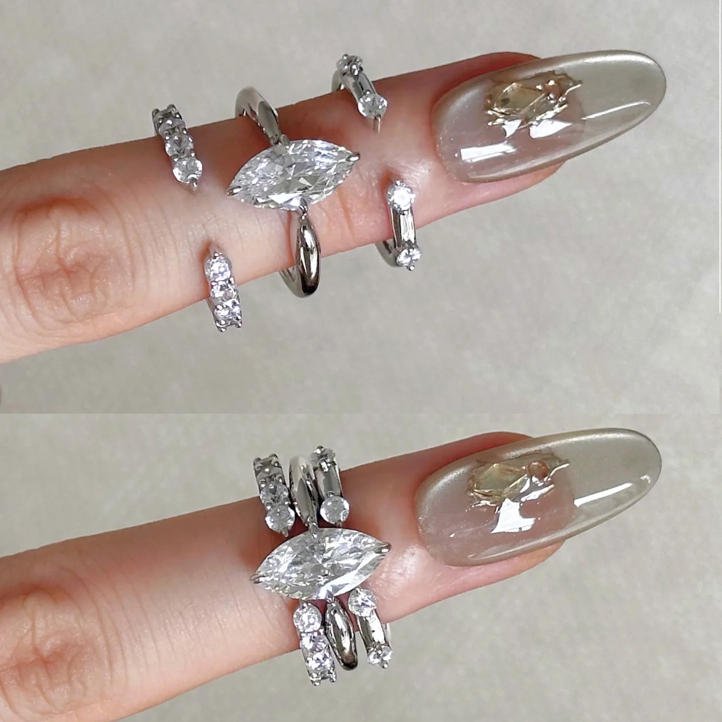 Minimalistyczne pierścionki tr – Minimalist Ring Stackable recenzja i cena